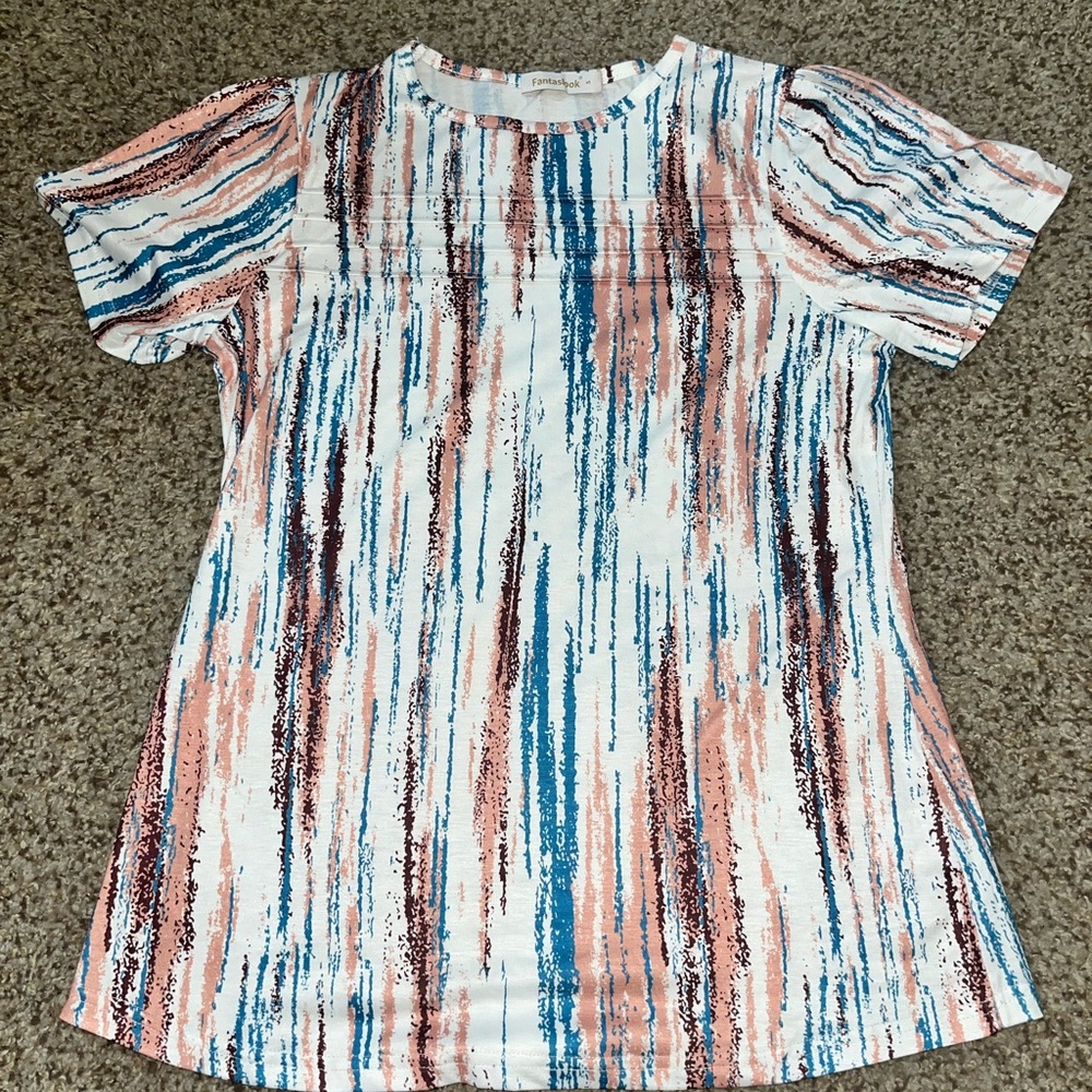Striped Multicolor Women's Blouse